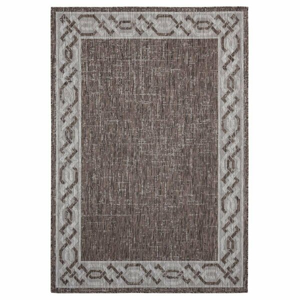 United Weavers Of America 5 ft. 3 in. x 7 ft. 6 in. Augusta Whitehaven Brown Rectangle Area Rug 3900 10050 69